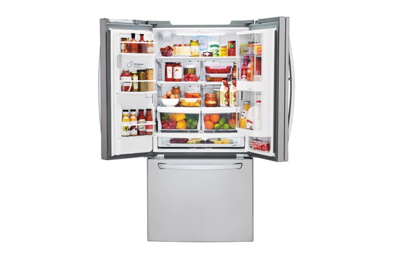 LG 33" French Door Refrigerator with Door-in-Door®, 24 cu.ft., LFXS24663S